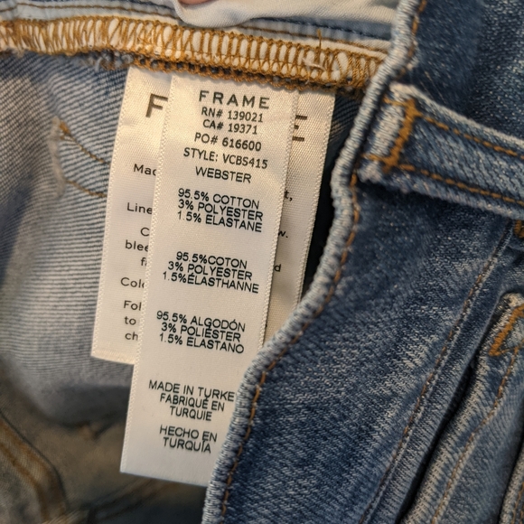 Frame Le Vintage Crop size 26 in EUC - Picture 10 of 10